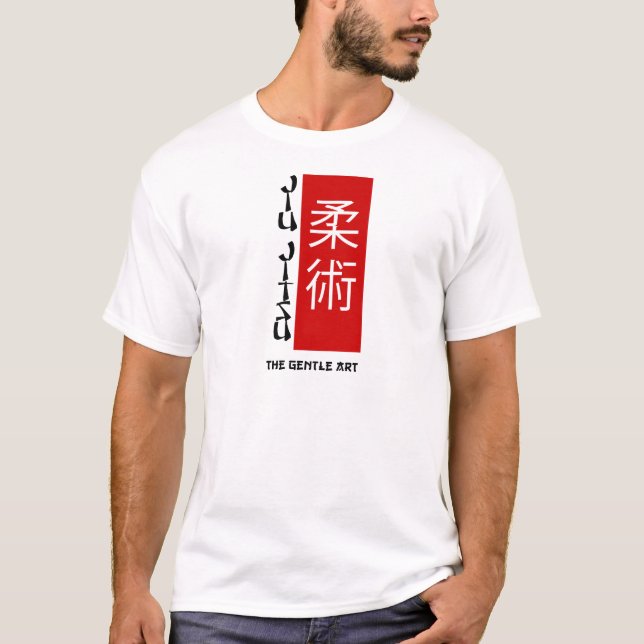 Camiseta Jiu Jitsu - el arte apacible (Anverso)