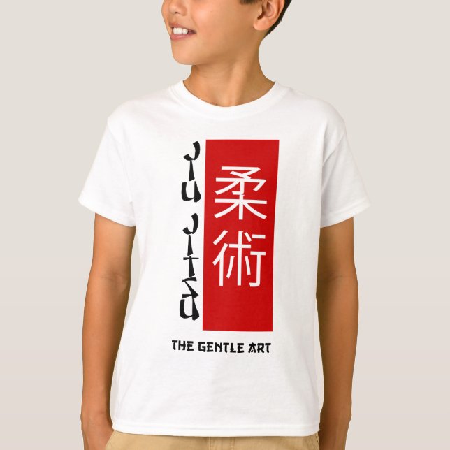 Camiseta Jiu Jitsu - el arte apacible (Anverso)