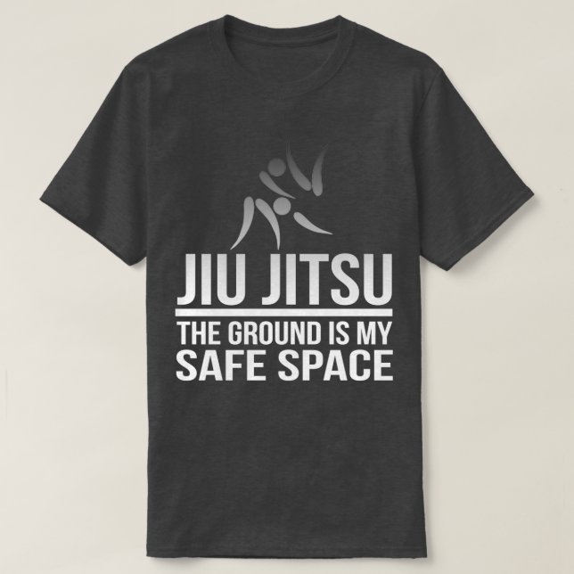 Camiseta Jiu Jitsu El terreno es mi espacio seguro 3 (Diseño del anverso)