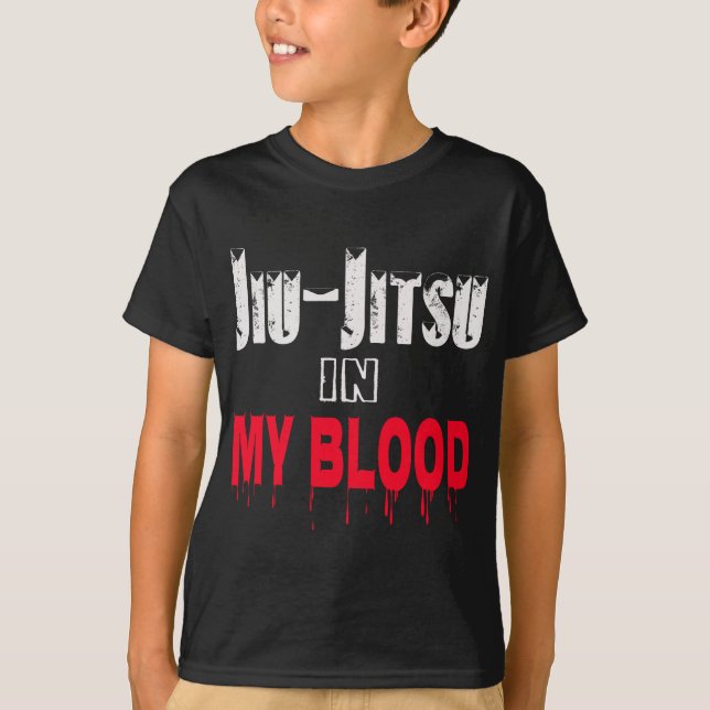 Camiseta Jiu-Jitsu en mi sangre (Anverso)