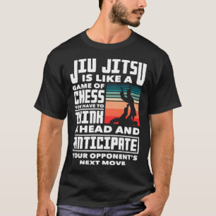 Camiseta Jiu Jitsu Es Como Un Juego De Ajedrez Jiu Jitsu 1