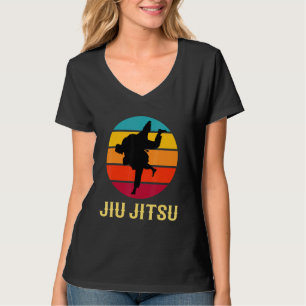 Camiseta Jiu Jitsu estilo de artes marciales de la época de