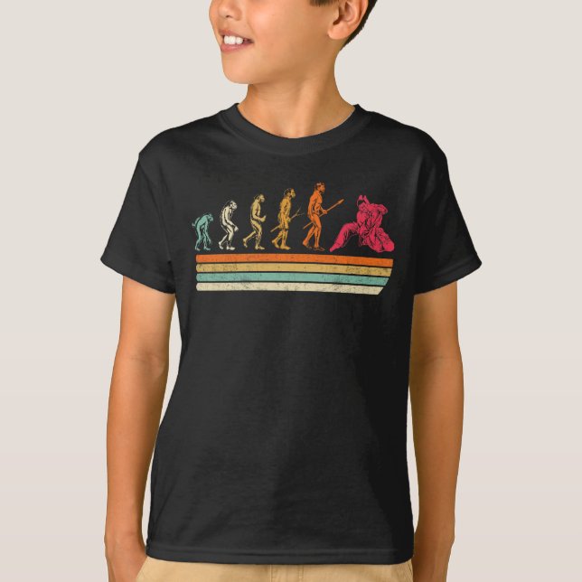 Camiseta Jiu Jitsu Evolution T-Shirt BRAZILIAN JITSU MMA (Anverso)