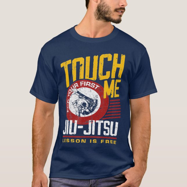 Camiseta Jiu Jitsu Fighter Atlete Martial Arts Fan Gigante (Anverso)
