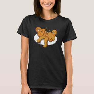 Camiseta Jiu jitsu gingerbread en habilidad armbar BJJ Funn