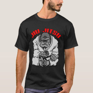 Camiseta Jiu Jitsu Gorilla Chess brasileño Jiu Jitsu BJJ MM