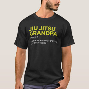 Camiseta Jiu Jitsu Grandpa Definition Funny Martial Arts T