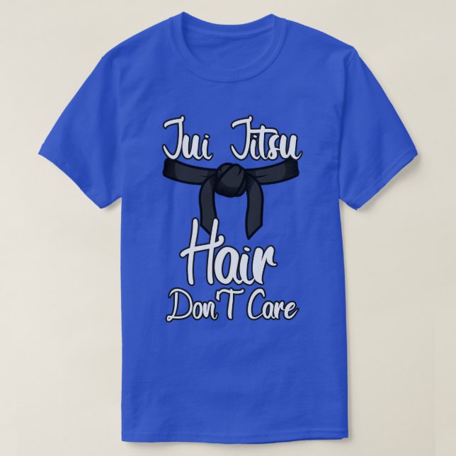 Camiseta Jiu Jitsu Hair Dont e (Diseño del anverso)