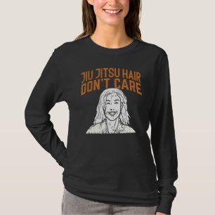 Camiseta Jiu Jitsu Hair no se preocupa por Bjj
