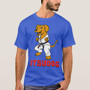 Camiseta Jiu Jitsu Jitsudog Perro de entrenamiento BJJ bras