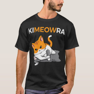 Camiseta Jiu jitsu Kimura _ Corte Kawaii Cat Funny BJJ