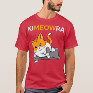 Camiseta Jiu jitsu Kimura Cute Kawaii Cat Funny BJJ