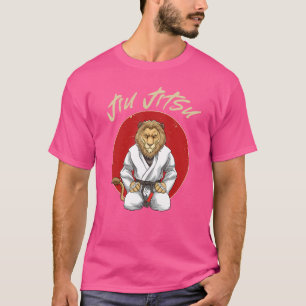 Camiseta Jiu Jitsu Lion Brasileño Jiu Jitsu Y Aplausos
