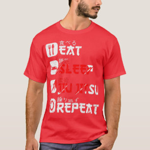 Camiseta Jiu Jitsu, luchador japonés de artes marciales 1