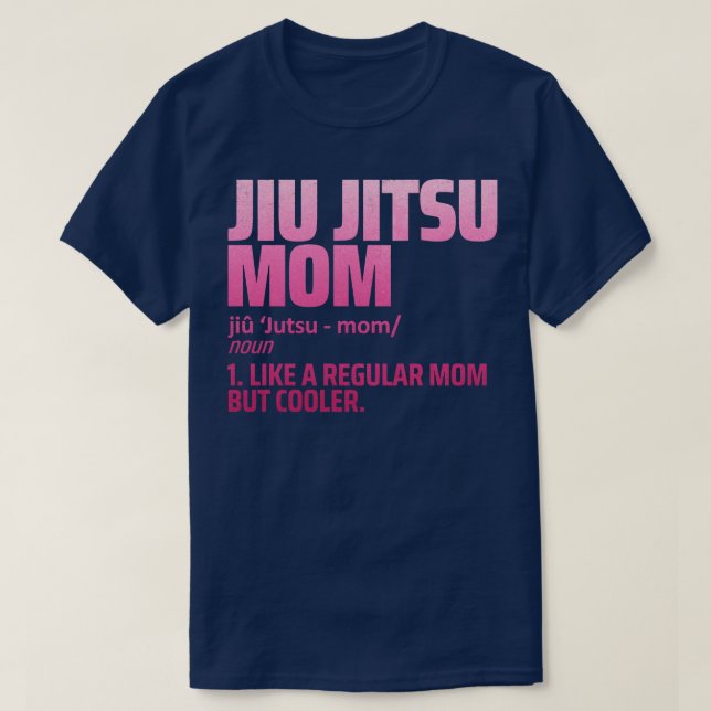 Camiseta jiu jitsu mamá (Diseño del anverso)