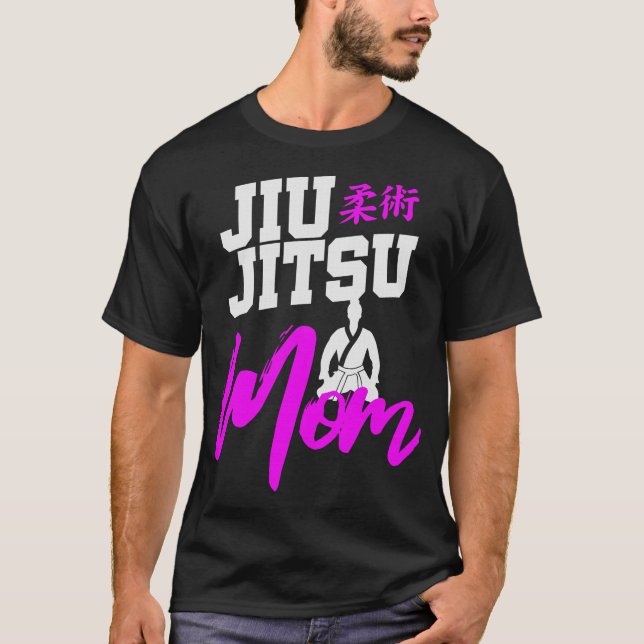 Camiseta Jiu Jitsu Mamá Artes Marciales Día Gracioso de la  (Anverso)