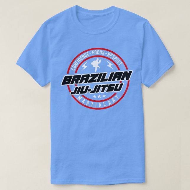 CAMISETA JIU JITSU MARTIAL ART LOGO (Diseño del anverso)