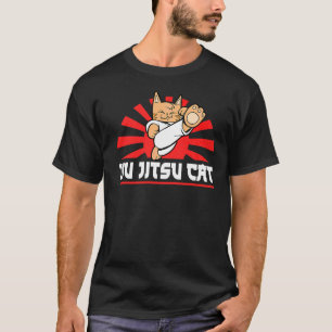 Camiseta Jiu Jitsu Mma Bjj Hugger Jiu Jitsu Cat