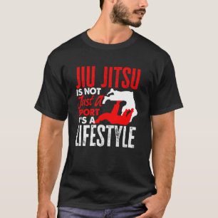 Camiseta Jiu Jitsu No Es Solo Un Deporte, Es Un Estilo De V