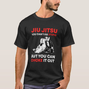 Camiseta Jiu Jitsu no puede arreglárselas estúpidamente per