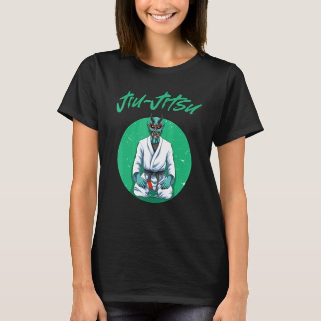 Camiseta Jiu Jitsu Oni Demon (Anverso)
