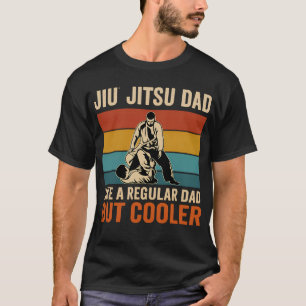 Camiseta Jiu Jitsu Papá Como Un Papá Regular Pero Más Genia