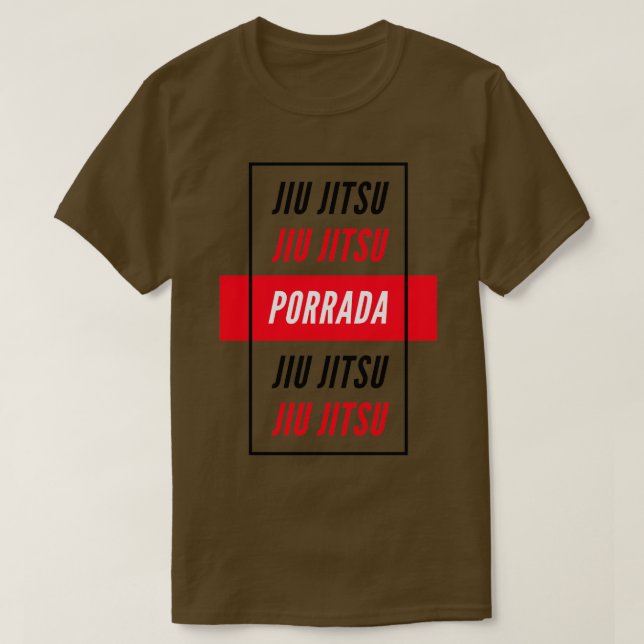 Camiseta Jiu Jitsu porrada (Diseño del anverso)