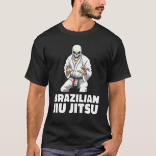 Camiseta Jiu Jitsu Skeleton Brasileño Jiu Jitsu Mma Grappl