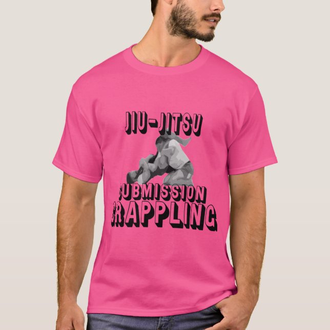 Camiseta Jiu-Jitsu Subvención Grappling Art (Anverso)