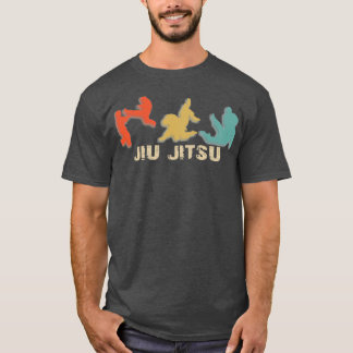 Camiseta Jiu Jitsu T MMA Retro Vintage brasileño Jiu Jitsu