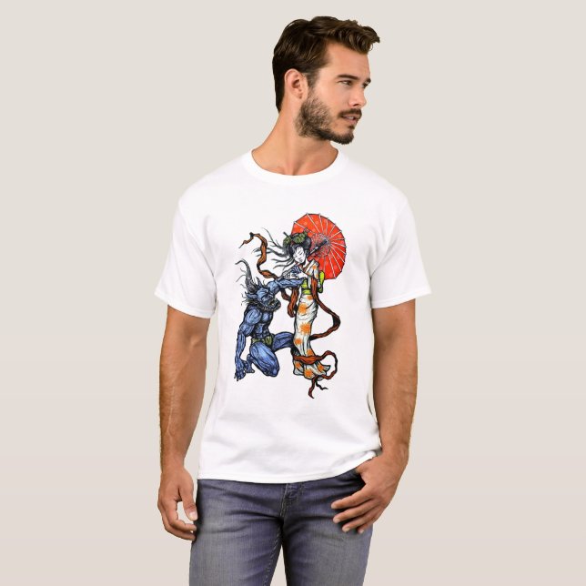 Camiseta Jiu jitsu T-Shirts de Brasil (Anverso completo)