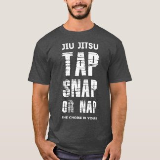 Camiseta Jiu Jitsu Tap Snap O Nap