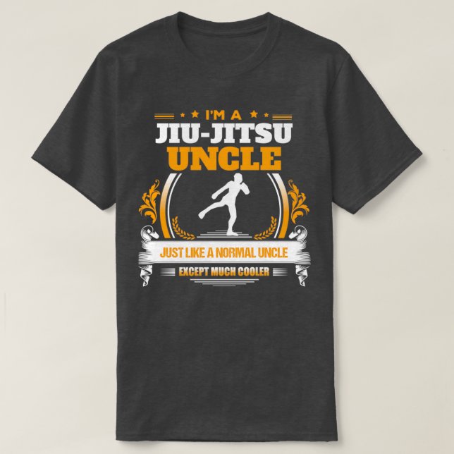 Camiseta Jiu Jitsu tío Navidades regalo o regalo de cumplea (Diseño del anverso)