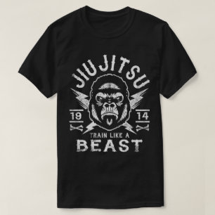 CAMISETA JIU JITSU - TREN COMO UNA BESTIA