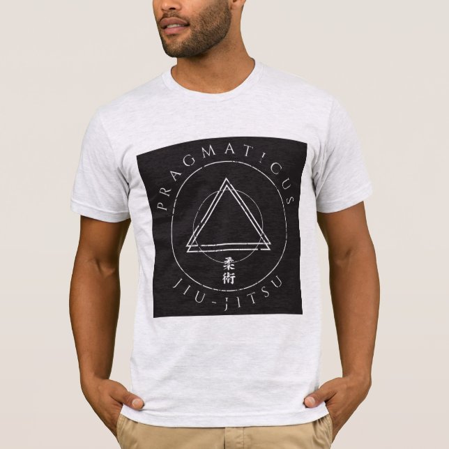 Camiseta Jiu jitsu Triangle kanji Shirt (Anverso)