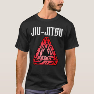 Camiseta Jiu Jitsu Triángulo Tribal Gracie Bjj Grapple Mm