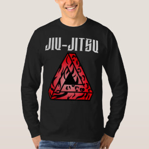 Camiseta Jiu Jitsu Triángulo Tribal Gracie Bjj Grapple Mm