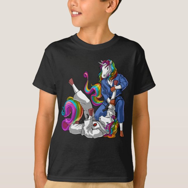 Camiseta Jiu-Jitsu Unicornios (Anverso)