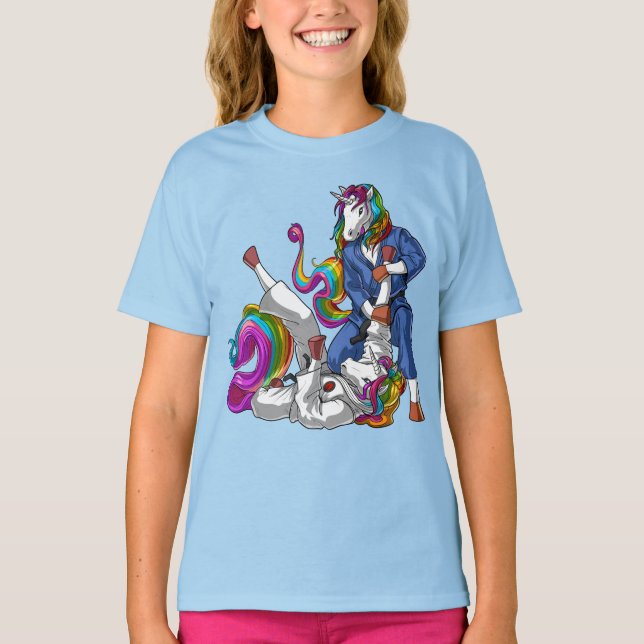 Camiseta Jiu-Jitsu Unicorns (Anverso)