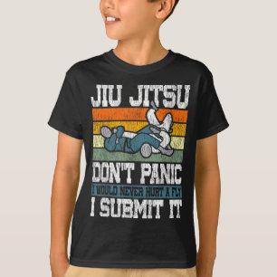 Camiseta Jiu Jitsu Vintage Retro Jiu Jitsu No te Asustes