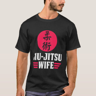 Camiseta Jiu Jitsu Wife Gracioso Marcial de Jiu Jitsu brasi