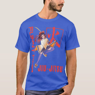 Camiseta JiuJitsu, Chica de Kitana Anime, MMA, Muay Thai, J