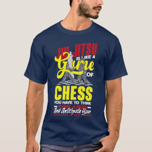 Camiseta JiuJitsu Es Como Un Juego De Ajedrez Jiu Jitsu 1