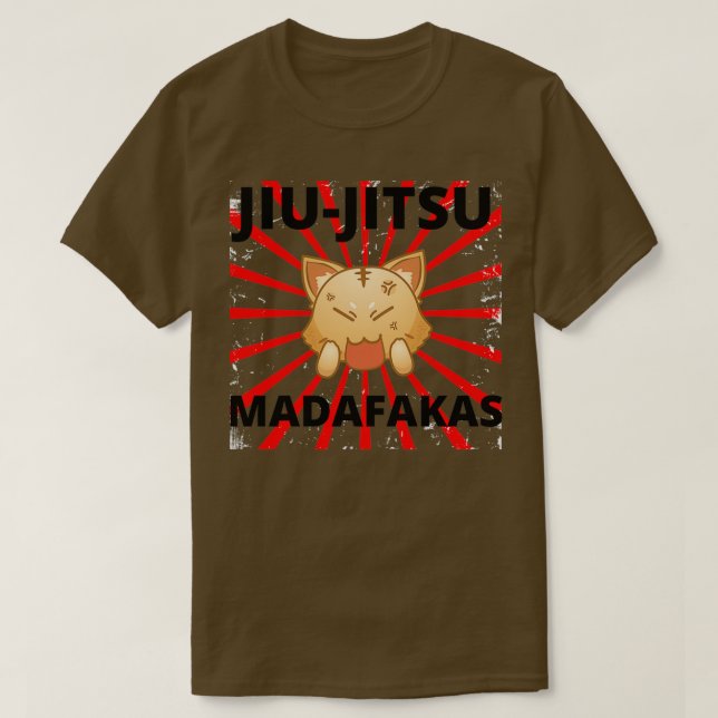 Camiseta JiuJitsu Mudafakas Trimezcla (Diseño del anverso)