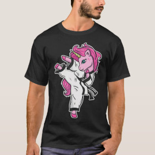 Camiseta JiuJitsu Taekwondo Unicornio Regalos de luchador K