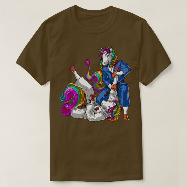 Camiseta JiuJitsu Unicorns (Diseño del anverso)