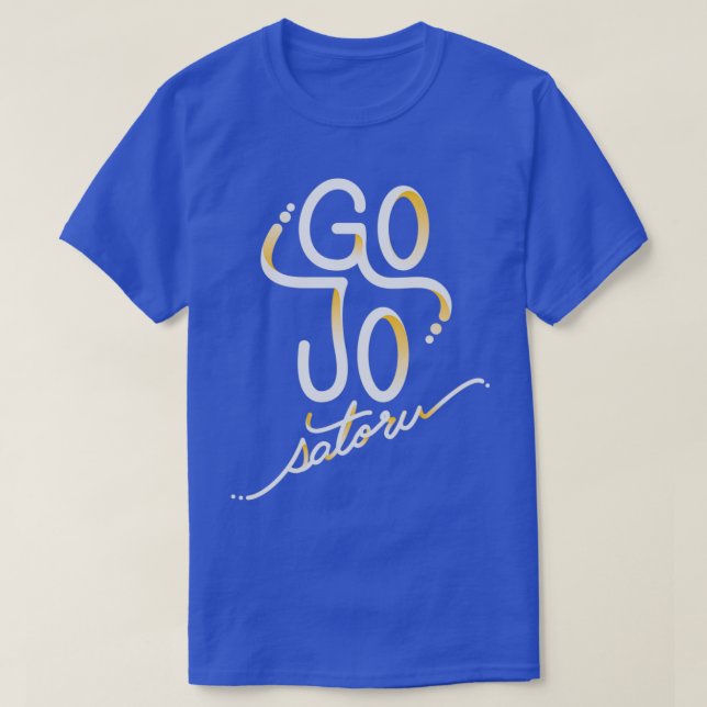 Camiseta JJK Gojo Satoru (Diseño del anverso)