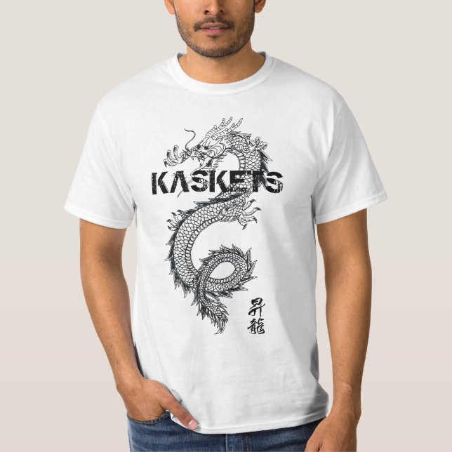 Camiseta JK16 ROPA - dragón de la suerte de Kaskets (Anverso)