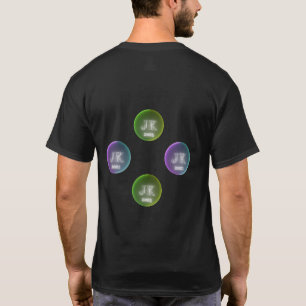 Camiseta JK Morado Turquesa Verde Amarillo