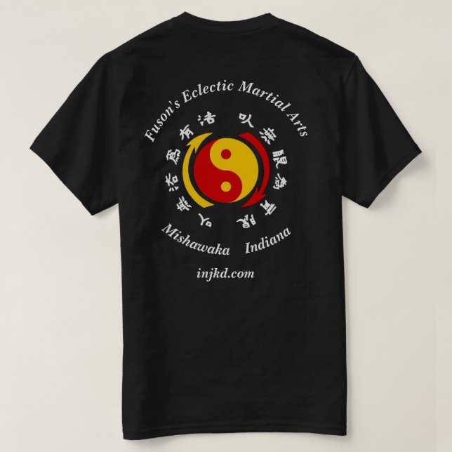 Camiseta JKD de Fuson (Reverso del diseño)